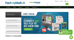 Desktop Screenshot of factorymation.com